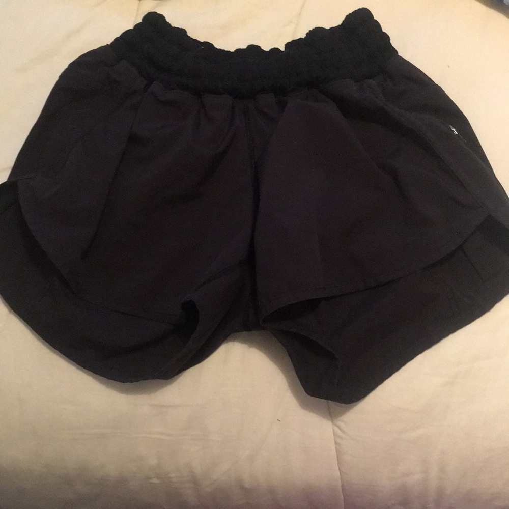Black Lulu shorts